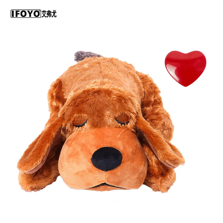 Heartbeat Snuggle Toy for Dogs – Comfort Plush for Anxiety Relief
