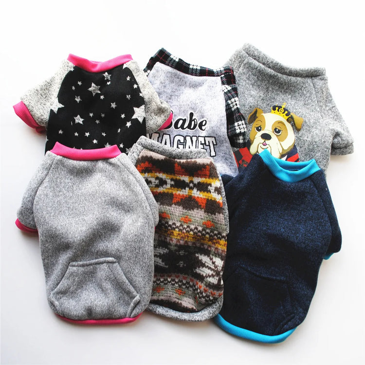 Dog Hoodie For Chihuahua Small Dog Clothing Dog Puppy Clothes Pets Products For Dog Winter Chihuahua Dog Costume For Cats Pug