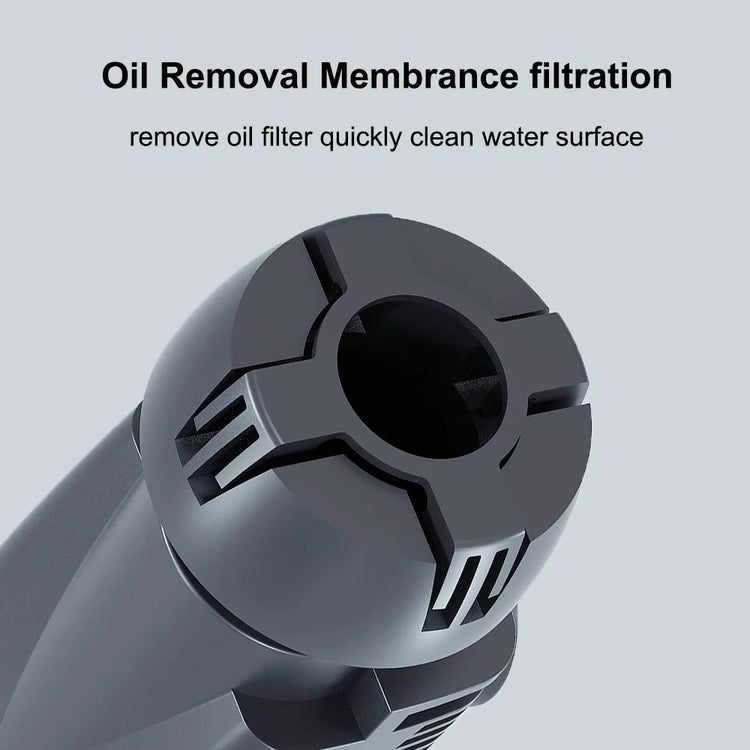 Aquarium Surface Oil Skimmer Pump - Protein Film Remover for Fish Tank