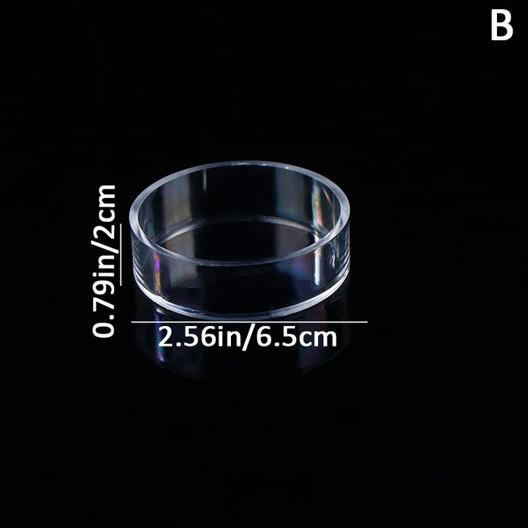 Acrylic Transparent Shrimp Feeder – Lightweight Durable Fish & Shrimp Feeding Container