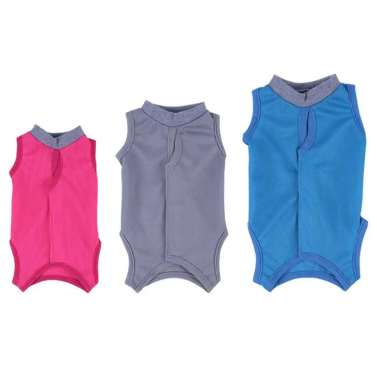 Cat Neutering Suit | Comfortable Adjustable Recovery Vest for Cats