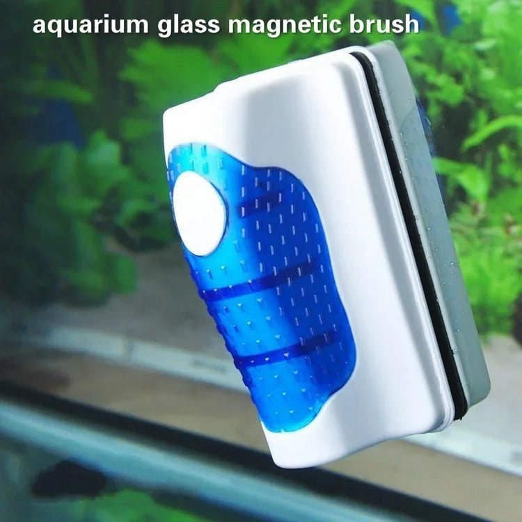 Super Magnetic Aquarium Glass Cleaner Brush – Floating Fish Tank Scraper