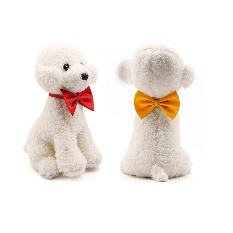 Pet Dog/Cat Necklace Formal Necktie |Adjustable Bow Tie Portable Collar, Suit For Small Medium Dog/Cat