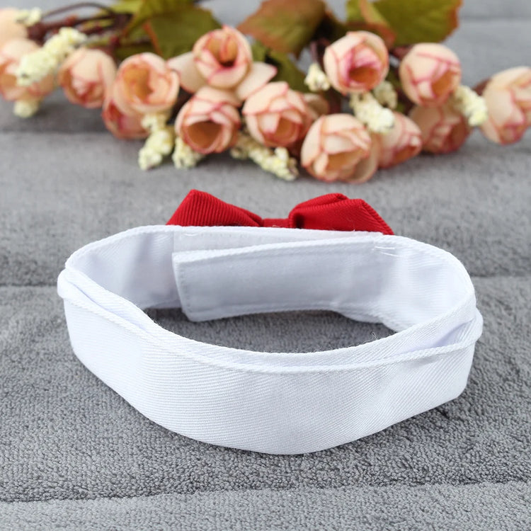 Adjustable Bow Tie Collar for Pets | 1PC Puppy/Dog/Cat Necktie - Holiday Wedding Grooming Accessory | Formal Bowknot Decoration