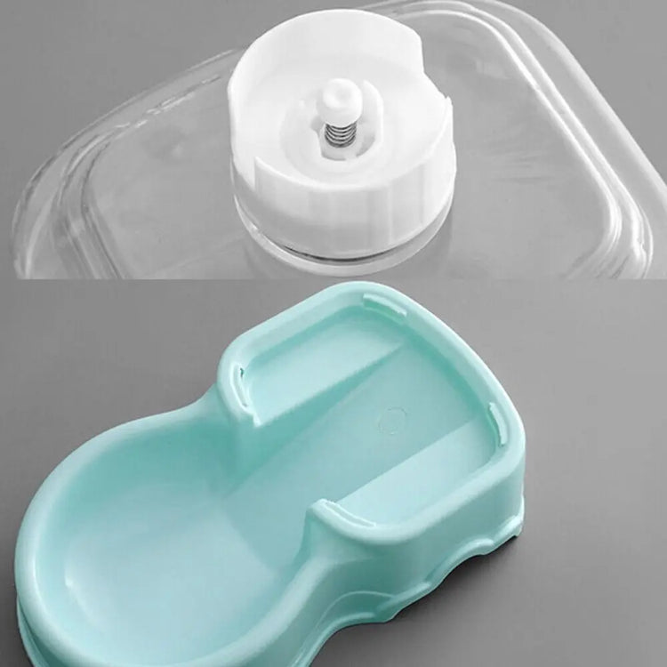 3.8L PP material Pet feeder | Pet Water Fountain Bowl | Automatic Pet Feeder for Large Cats/Dogs- Food Dispenser