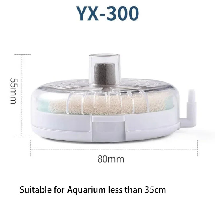 Super Thin Aquarium Fish Tank Filter Transparent Biochemical Sponge Filter Aquarium Water biological Filter for Small Aquarium
