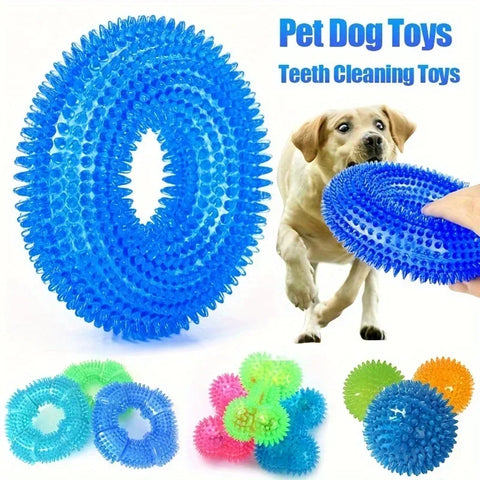 Durable Squeaky Ball Toy – Chew-Resistant Dog Ball for Interactive Play