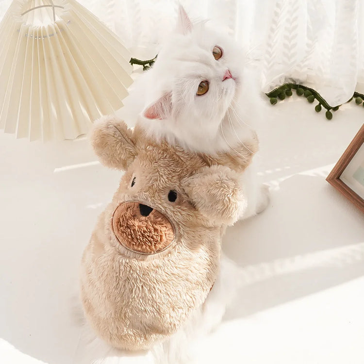 Warm Fleece Winter Clothes for Small Dogs & Cats | Soft Pet Jacket | For Chihuahua, Puppy & Kitten (XXS–XL)