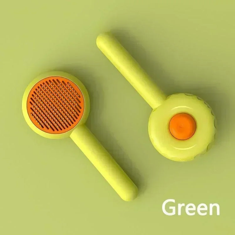 Cat Grooming Brush | Pet Grooming Tool for Dogs/Cats | Slicker Massage Brush