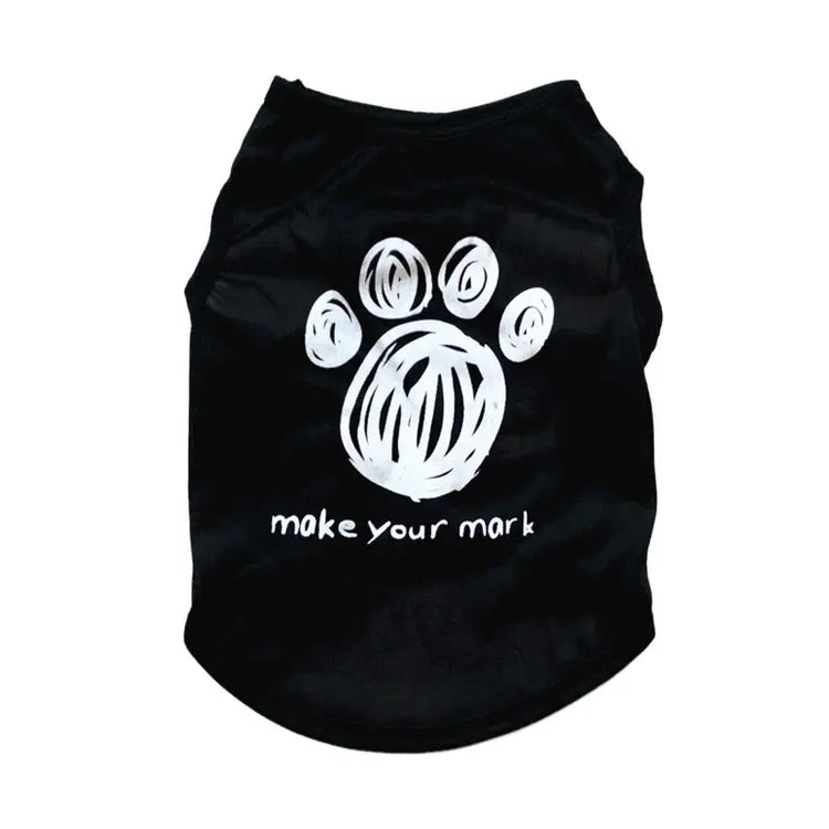 Security Clothing for Dogs | Summer Pet Clothes | Chihuahua & Yorkshire Vest for Small Dogs and Cats | Low Price Pets T-shirt Costume