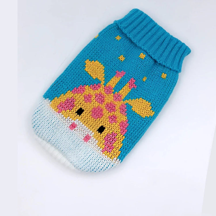 Warm Pet Clothes | Christmas Knitted Sweater | For Small, Medium Dogs/Cats