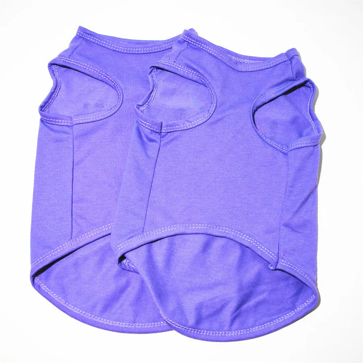 "Love Mommy & Daddy" Cotton Cat Vest | Cute Printed T-Shirt for Cats/ Small Dogs