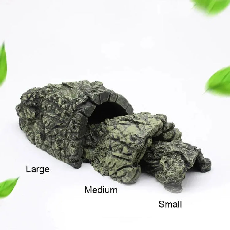 Resin Aquarium Decoration – Fish Tank Ornament Terrarium Turtle Shelter Cave