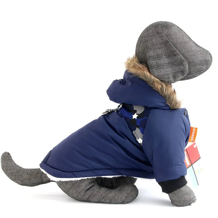 Pet Clothes - Winter/Warm Waterproof Jacket For Small Dogs | Puppy Costume | French Bulldog Outfit Coat | Chihuahua Clothing