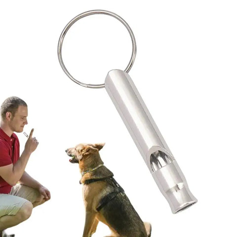 Ultrasonic Dog Training Whistle – Adjustable Frequency for Recall & Bark Control