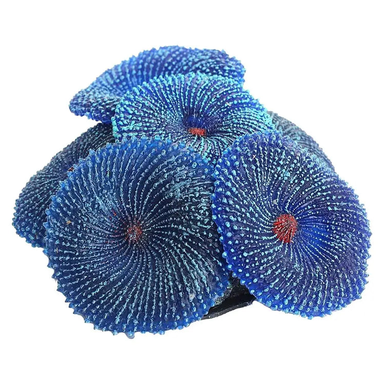 Aquarium Artificial Coral Ornament – Vivid Soft Silicone Simulation Coral Decoration for Fish Tank