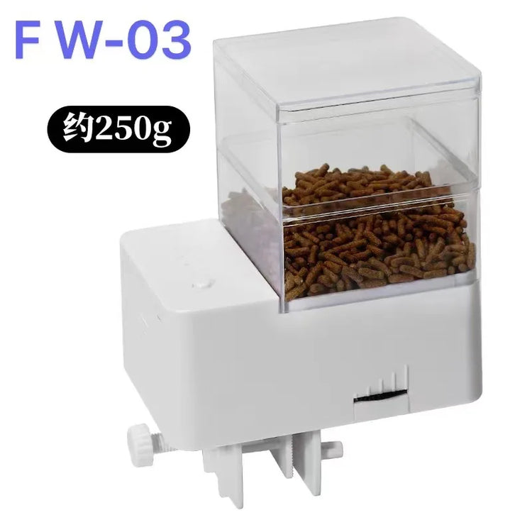 Intelligent 4-Speed Aquarium Fish Food Feeder – Adjustable Automatic Fish Tank Feeder