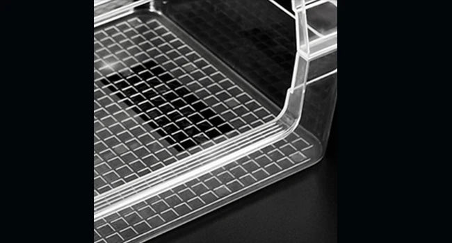 Bird Bath Shower Bathtub Box Large Hanging Clear Transparent Cube for Parrots Cage Accessories Bowl