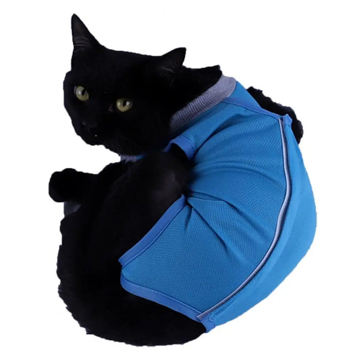 Cat Neutering Suit | Comfortable Adjustable Recovery Vest for Cats