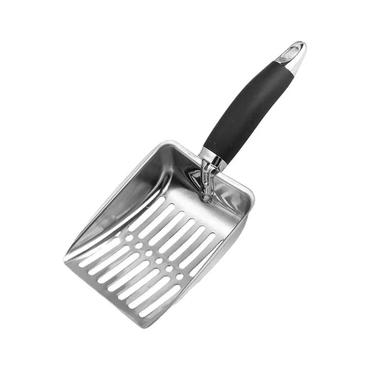 Cat Sand Cleaning — for Dog & Cat | Clean Feces Supplies | Cat Litter Shovel | Pet Cleaning Tool | Pet Products | Metal Long Handle Scoop