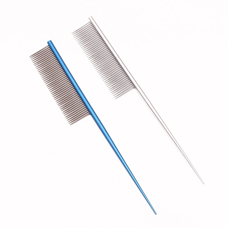 Cat Grooming Comb | Pet Groomer for Dog - Stainless/Copper Groomer | Pets Combs Hairbrush - Cat Dog Grooming Combs | Dog Hair Care C7801