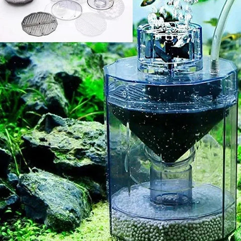 Fish Tank Water Fairy Filter Oxygen Enrichment Bacterial Cultivation Automatic Cleaning of Feces and Toilet Aquatic Accessories