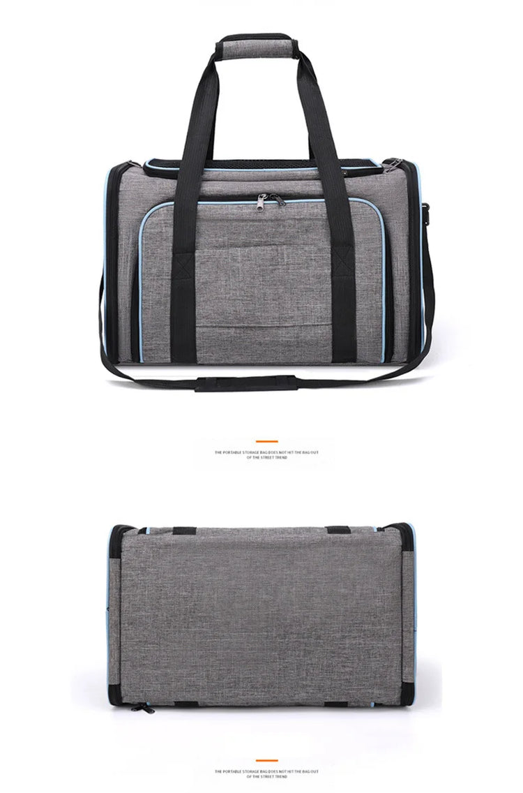 Soft-Sided Dog and Cat Carrier for Kittens – Lightweight & Portable Travel Bag