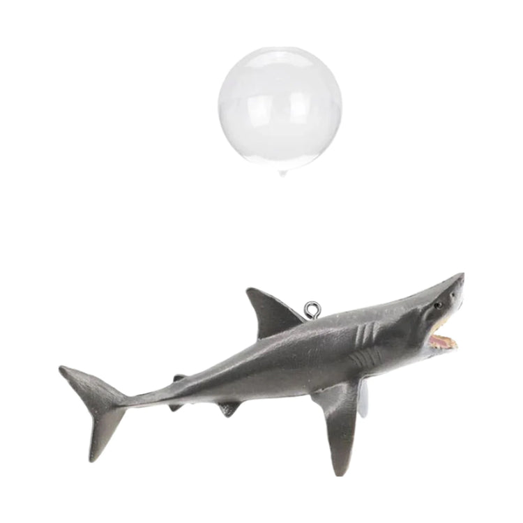 DIY Aquarium Floating Shark Ornament – Creative Fish Tank Decor with Adjustable Float and String