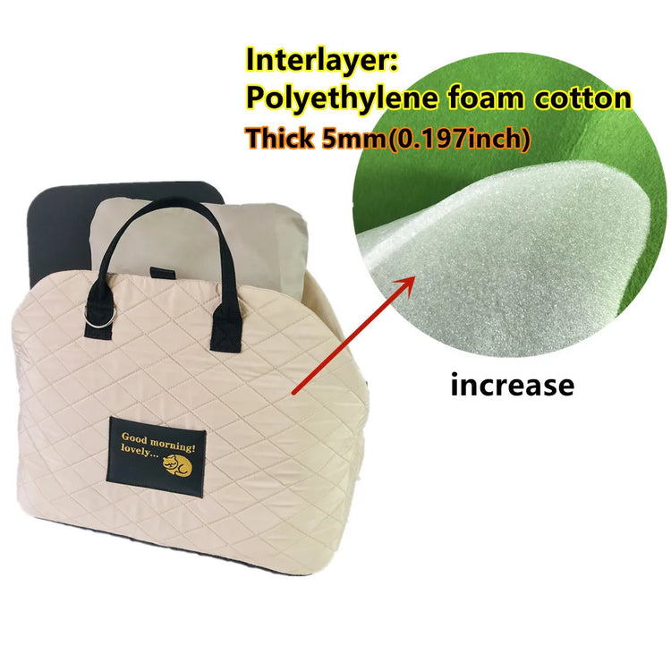 Car Seat Pet Protection Travel Carrier | Portable Pet Cat Dog Handbag