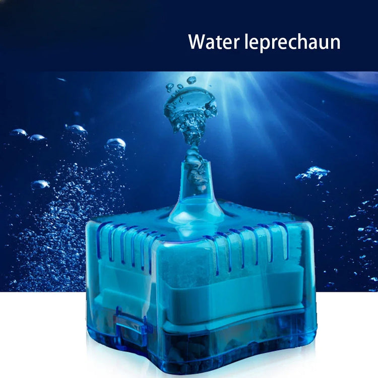 Circular Aquarium Oxygen Pump Filter – Biological Water Purifier for Fish Tanks