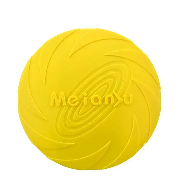 OUZEY Bite Resistant Flying Disc Toys for Dogs | Multifunction Pet Puppy Training Toys | Outdoor Game Dog Products