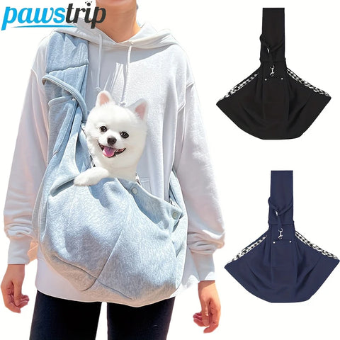 Portable Pet Shoulder Sling Carrier – Breathable Travel Bag for Small Dogs & Cats up to 7.5kg