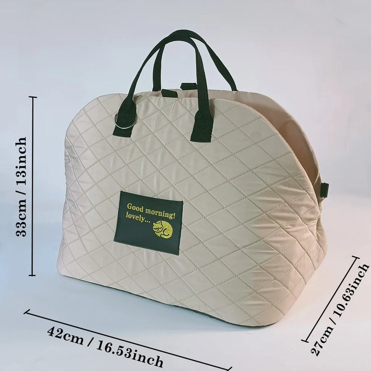 Car Seat Pet Protection Travel Carrier | Portable Pet Cat Dog Handbag