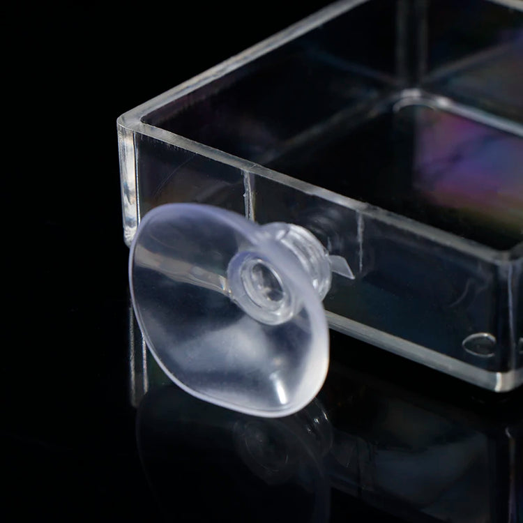 Acrylic Transparent Shrimp Feeder – Lightweight Durable Fish & Shrimp Feeding Container