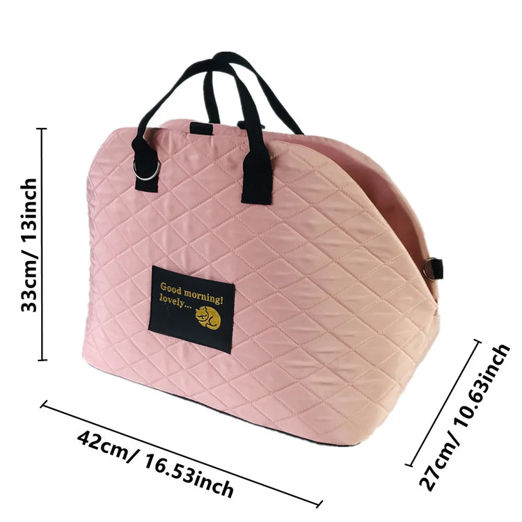 Car Seat Pet Protection Travel Carrier | Portable Pet Cat Dog Handbag