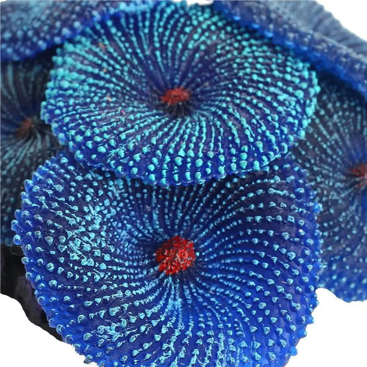 Aquarium Artificial Coral Ornament – Vivid Soft Silicone Simulation Coral Decoration for Fish Tank