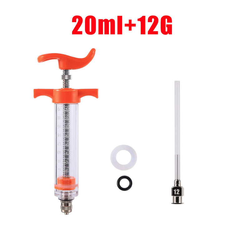 Bird Feeding Syringe Kit - 10ml/20ml | Parrot Chick Hand Feeder | Easy to Clean | Sick Bird & Emergency Feeding Tool | Food-Grade Gavage Tubes