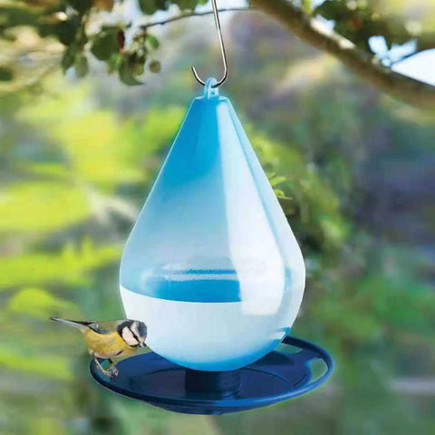 Water Feeder for Bird | Bird Waterer - Droplet Bird Waterer / Hanging Wild Birds Water Feeder for Outdoor Garden - Bird Breeding Tools