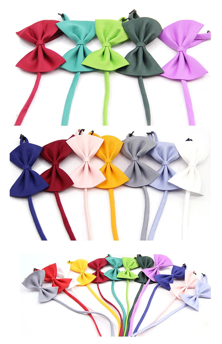 Pet Dog/Cat Necklace Formal Necktie |Adjustable Bow Tie Portable Collar, Suit For Small Medium Dog/Cat