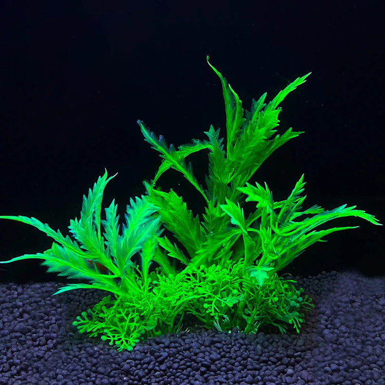 14 Kinds Artificial Aquarium Plants – Fish Tank Grass Decoration, 14.5cm