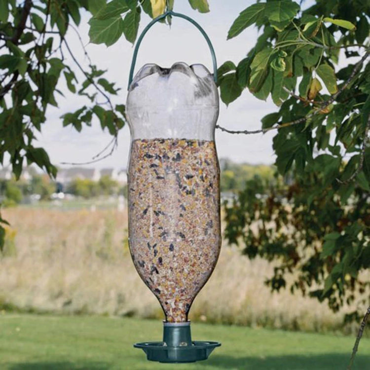 Bird Feeder | New Outdoor Hanging Plastic Hook | Balcony Courtyard Garden Birds Feeder | Outdoor Courtyard Garden