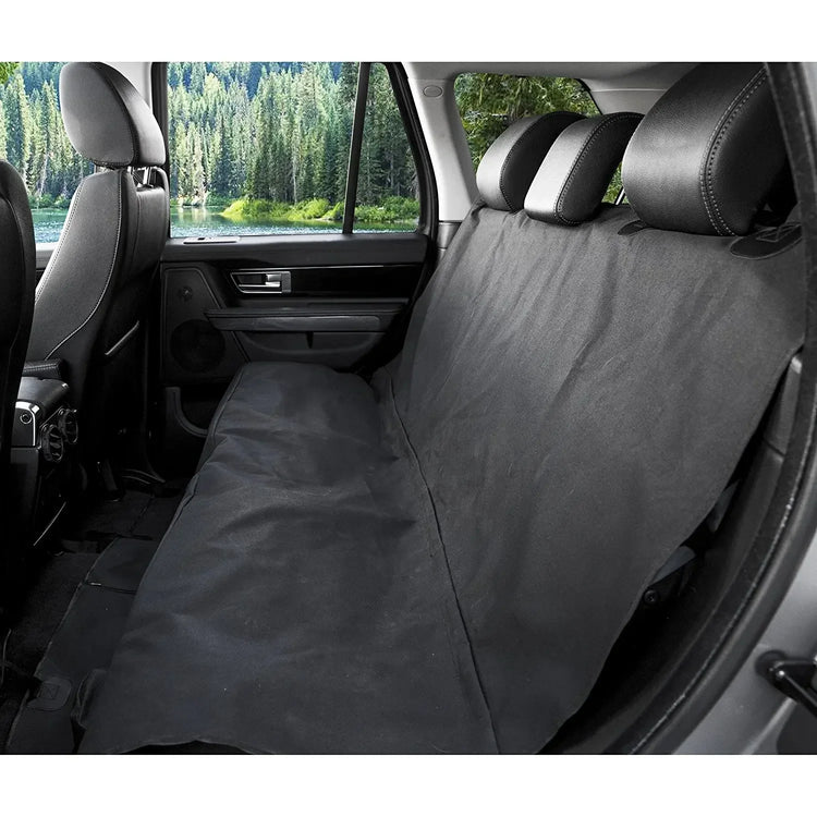 Waterproof Dog Car Seat Cover – Foldable Pet Backseat Hammock with Non-Slip Backing