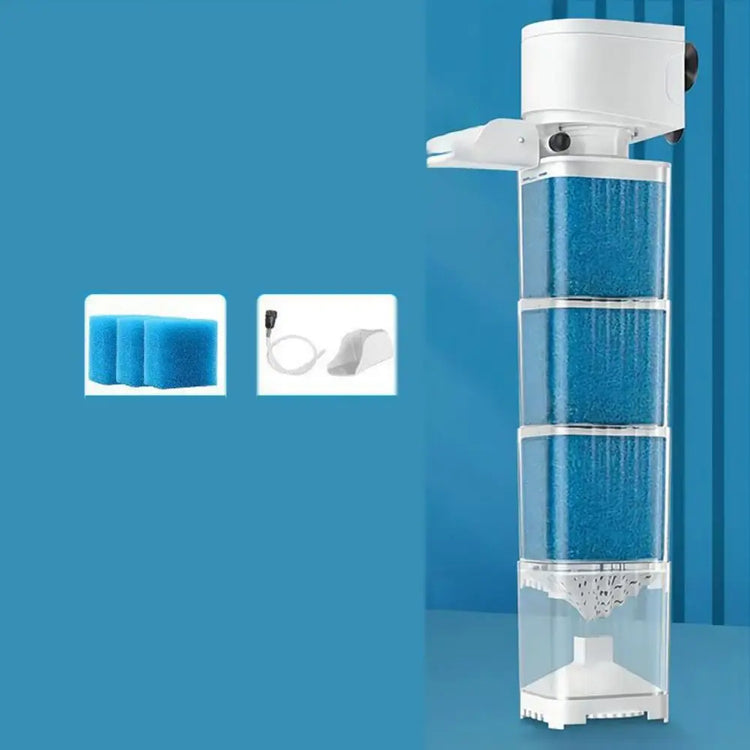 Mute Submersible Fish Tank Filter with Built-in Water Circulation Pump