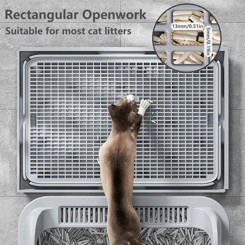 Pet Cat Litter Mat | Waterproof | Double Layer | Litter Box Pad | Cat Cleaning Accessories
