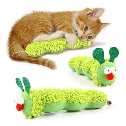 Cat Self-Pleasure Toy | Plush Pet Toy for Cats | Amusing/Scratch-Resistant/Bite-Resistant Small Animal Toy | Boredom Relief for Indoor Cats