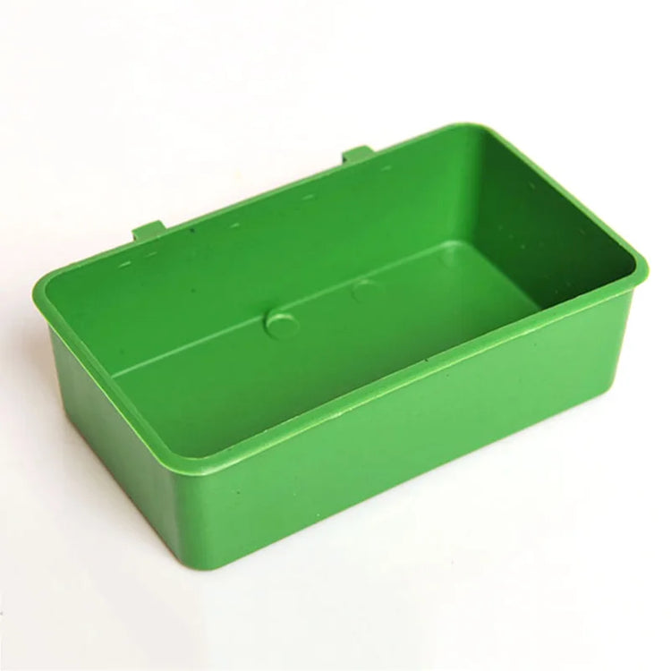 Hanging Bird Bath Tub | Small Parrot Cage Bowl | Plastic Bird Shower for Parakeets Budgies Cockatiels Pet Bird Cage Accessories