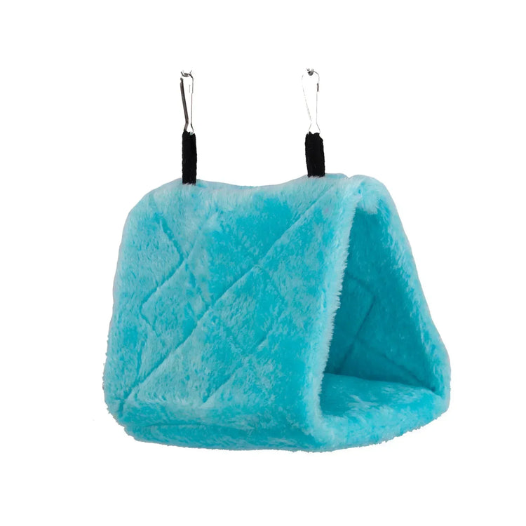 Pet Bird Hammock Hut | Warm Hanging Tent Bed for Parrots & Small Birds | Cozy Plush Nest for Sleeping & Cage Decoration