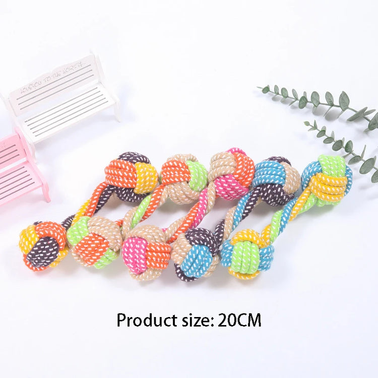 Interactive Cotton Rope Dog Toy – Durable Chew Toy for Small and Large Dogs