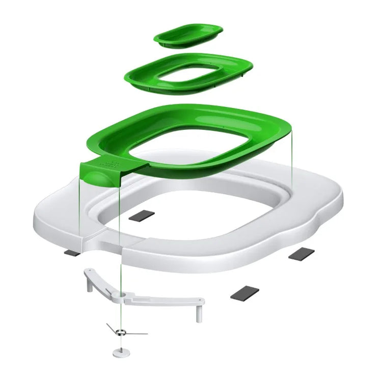 Best Plastic Cat Toilet Training Kit | Reusable Litter Mat & Toilet Trainer for Cats/Puppies | Pets Cleaning & Training Product