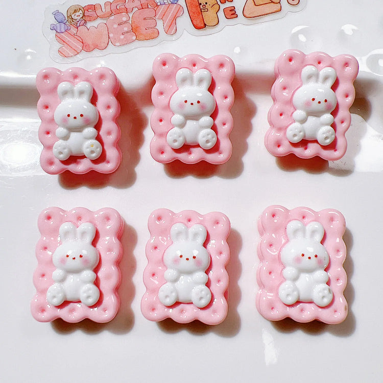 10Pcs New Cute Resin Cartoon Bowtie Cat | Flat Back Parts - Embellishments for Hair Bows | Accessories for DIY Crafts